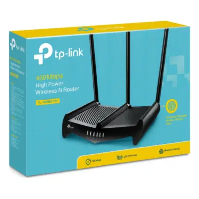 Detalles accesorios de Extensor Repetidor Y Router Wifi 300Mbps 4Pto 2Ant desmontables 9Dbi Tp-Link TL-WR841Hp High Power