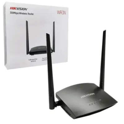 Detalles accesorios de Extensor Repetidor Y Router Wifi 300Mbps Hikvision Ds-3Wr3N