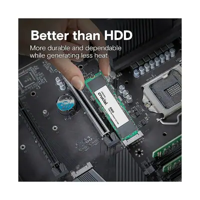 Detalles accesorios de Disco Ssd Estado Solido 1Tb M.2 2280 Crucial E100 Nvme Gen4