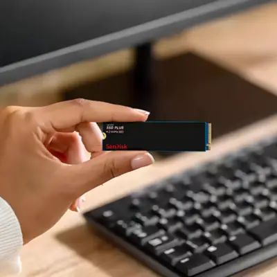 Detalles accesorios de Disco Ssd Estado Solido 1Tb M.2 2280 Sandisk SSD Plus Nvme Gen3