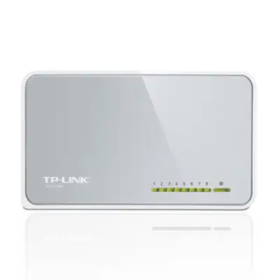 Detalles accesorios de Switch 8 Puertos 10/100 Tp-Link Tl-Sf1008D