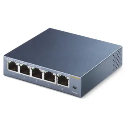 Switch 5 Puertos Gigabit Tp-Link Tl-Sg105 Administrable