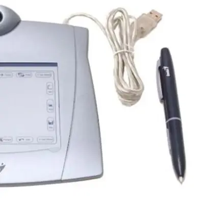 Detalles accesorios de Tableta Digitalizadora Genius Wizardpen 4X3 Usb ** Usada - Perfecto Estado **
