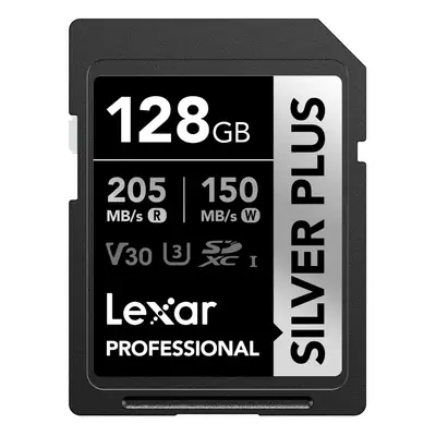 Memoria SD 128Gb Lexar SDXC SILVER PLUS UHS-I
