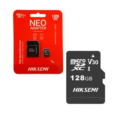 Detalles accesorios de Memoria Micro Sd 128Gb Hiksemi NEO Cl10 C/Adaptador