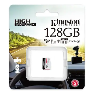 Detalles accesorios de Memoria Micro Sd 128Gb Kingston High Endurance Especial Videovigilancia