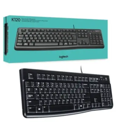 Detalles accesorios de Teclado Usb Logitech K120 Espanol Negro