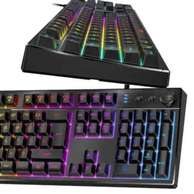 Detalles accesorios de Teclado Gamer Gx Genius En Espanol Scorpion K7 Plus Negro