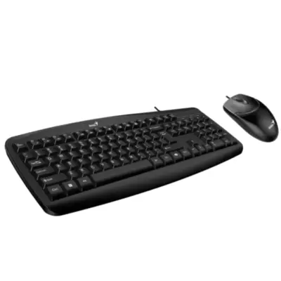 Detalles accesorios de Teclado + Mouse Usb Genius Smart Km-200 Espanol Negro