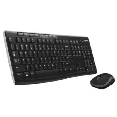 Kit Teclado Y Mouse Logitech Inalambrico Mk270 Espanol