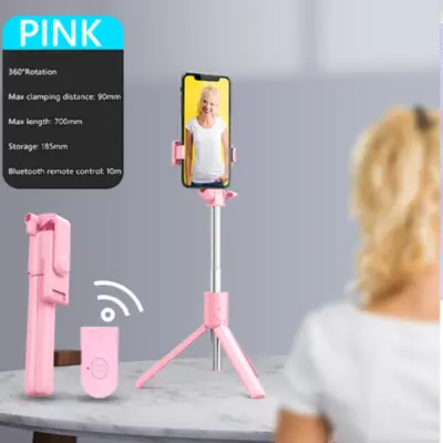 Detalles accesorios de Tripode Para Celulares/Webcam + Palo selfie