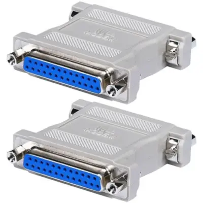 Detalles accesorios de Adaptador Db25 Hembra-Hembra