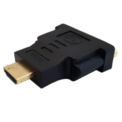 Vista lateral de Adaptador Hdmi Macho / Dvi-D Hembra 24+1 (Dual Link)