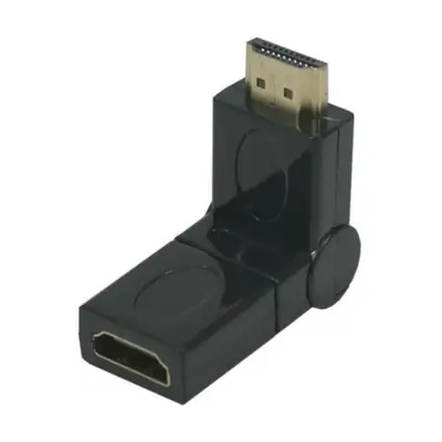 Adaptador Hdmi 180 Grados Macho-Hembra
