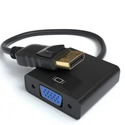 Adaptador Conversor Displayport Macho / Vga Hembra 20 Cm