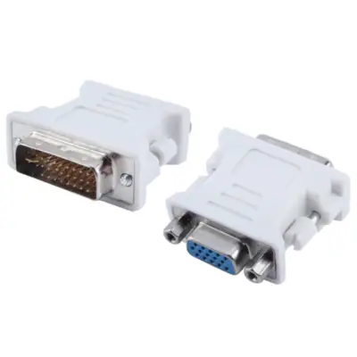 Detalles accesorios de Adaptador Dvi-I Macho 24+5 (Dual Link) / Vga (Hd-15) Hembra