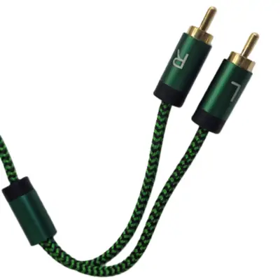 Detalles accesorios de Adaptador Audio Lightning A RCA macho x 2