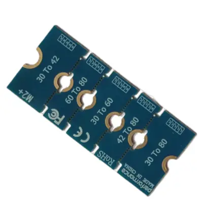 Adaptador para montaje discos SSD M.2 2230 2242 2260 en 2280