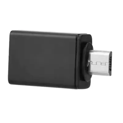 Vista lateral de Adaptador Usb 2.0 A Hembra / Micro-Usb Macho Otg