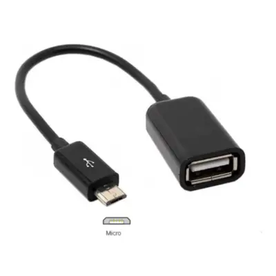 Adaptador Usb 2.0 A Hembra / Micro-Usb Macho Otg tipo cable
