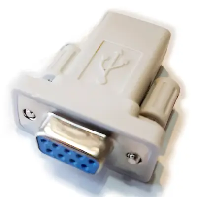 Adaptador Usb 2.0 A Hembra / Db9 Serie Hembra