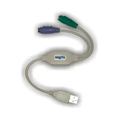 Cable Usb A 2.0 Macho / Ps2 Adaptador Para Mouse Y Teclado