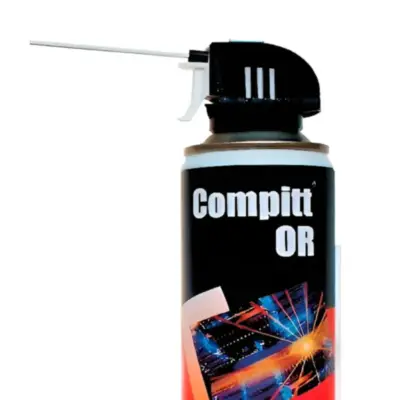 Detalles accesorios de Aire Comprimido PC / Computadoras Aerosol 450 g / 440 cc con Gatillo