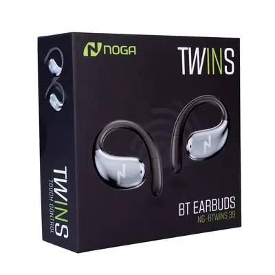 Detalles accesorios de Auricular Inalambrico Noga Btwins 39 Bluetooth Negro