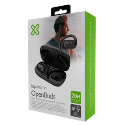 Detalles accesorios de Auricular Inalambrico Klip Xtreme KOE-250BK In ear 20Hs IPX5