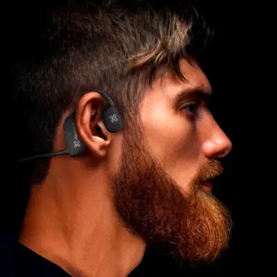 Detalles accesorios de Auricular Inalambrico Klip Xtreme por conduccion osea KBC-500
