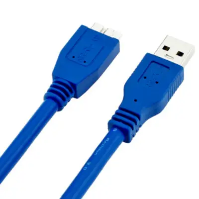Detalles accesorios de Cable Usb 3.0 A Macho / Micro-Usb-B Macho 1,5 Mts Azul
