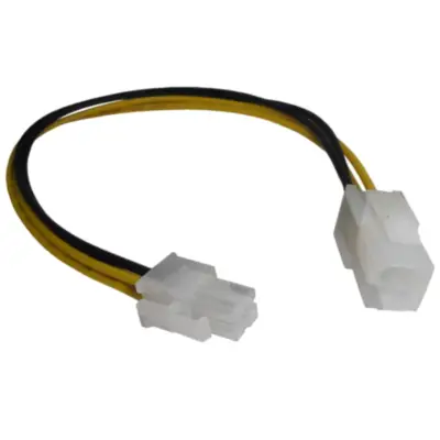 Cable Para Fuente Atx Extension De 4 Pines 18 Cm Bkt