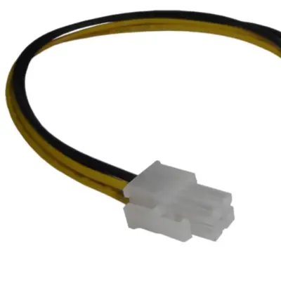 Detalles accesorios de Cable Para Fuente Atx Extension De 4 Pines 18 Cm Bkt