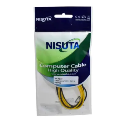 Detalles accesorios de Cable Para Fuente Atx Extension De 4 Pines 18 Cm Nisuta