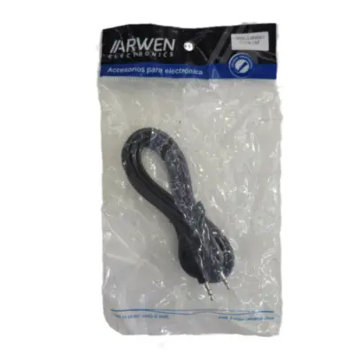 Detalles accesorios de Cable Miniplug 3,5 Estereo Macho-Macho 2 Mts Estandar