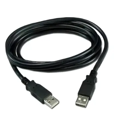 Cable Usb 2.0 A/A Macho-Macho 1,8 Mts Negro