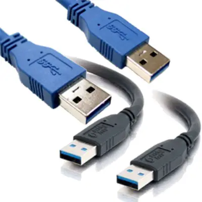 Detalles accesorios de Cable Usb 3.0 A/A Macho-Macho 2 Mts Nisuta