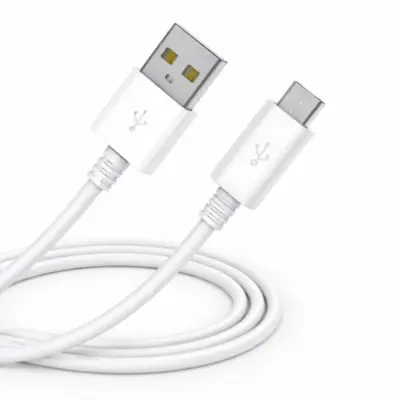 Detalles accesorios de Cable Usb 2.0 A Macho / Micro-Usb Macho 1 Mts Carga Rapida Blanco KOLKE KCC-1548