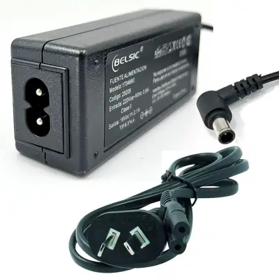 Fuente 19 V 2,1 A Belsic 25208 Cargador P/Notebook Ficha 6,5 X 4,4 Mm