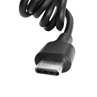 Vista lateral de Fuente 20 V 3,25 A Belsic 24276 Cargador P/Notebook Ficha Tipo USB-C PD