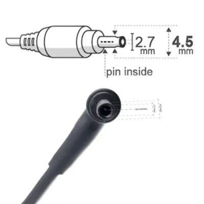 Detalles accesorios de Fuente 20 V 8,7 A Belsic 24307 Cargador P/Notebook Ficha 4,5 X 2,7 Mm