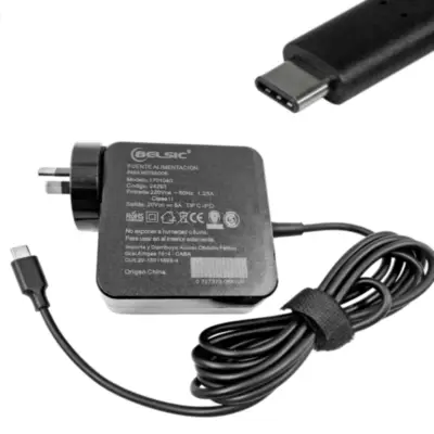 PD Fuente 20 V 5 A Belsic 24293 Cargador P/Notebook Ficha Tipo USB-C 100W