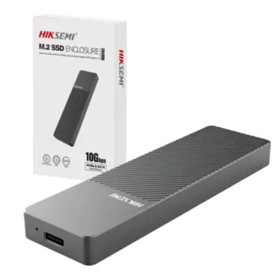 Detalles accesorios de Case Para Disco SSD M.2 Nvme O Sata Usb 3.1 Gen2 10 Gbps Hiksemi Aluminio