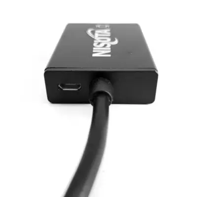 Detalles accesorios de Adaptador Conversor Vga / Hdmi Full Hd 1080P Nisuta