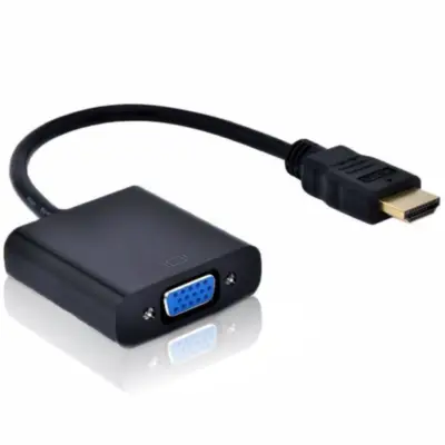 Adaptador Conversor Hdmi Macho / Vga Hembra (Con Audio)