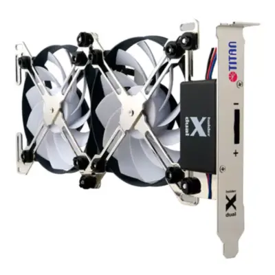 Cooler Doble Placa Video Titan Ttc-Sc07Tz(Rb) Ruleman
