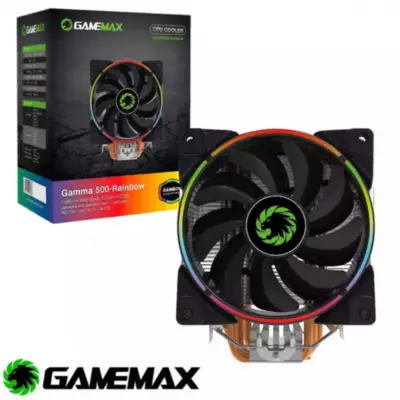 Detalles accesorios de Cooler AMD FM2 FM1 AM3+ AM3 AM2+ AM2 AM4 AM5 Gamemax Gamma 500