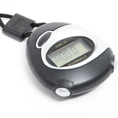 Vista lateral de Cronometro Digital Portatil XL-5853