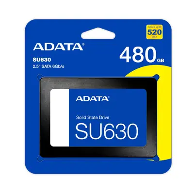 Detalles accesorios de Disco Ssd Estado Solido 480Gb 2,5 Adata Su630