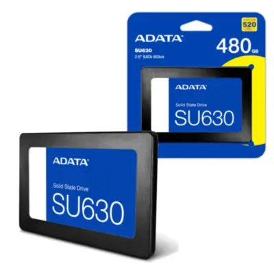 Detalles accesorios de Disco Ssd Estado Solido 480Gb 2,5 Adata Su630